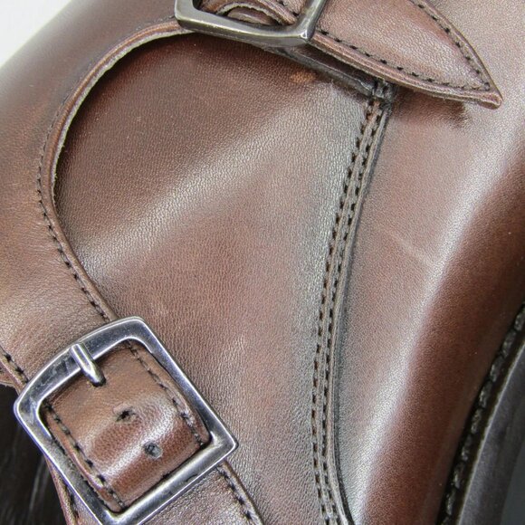NEW TO BOOT  New York by Adam Derrick Hammill Monk  Dress Shoes – Brown Leather main image 7